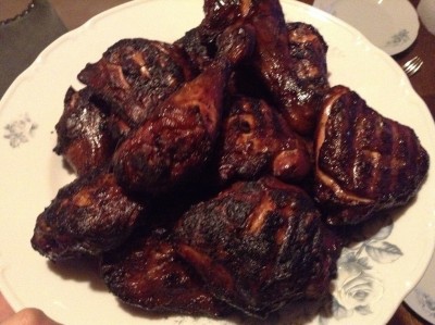 Jamaican Jerk Chicken fertig