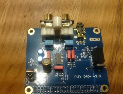 Die DAC-Karte für den Pi2