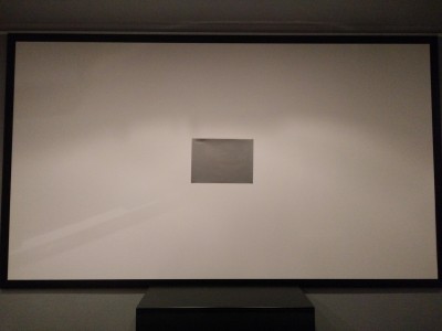 Das Tuchmuster auf meine Leinwand aufgebracht.