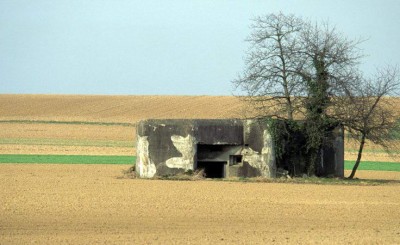Kasematte in Kuhlendorf ( Elsaß )