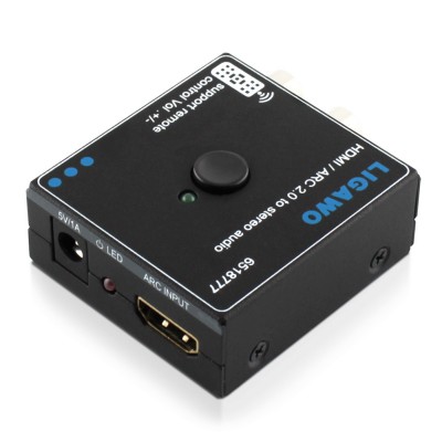 HDMI-ARC-Eingang des Ligawo Adapters in der nuEdition