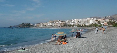 vom Strand aus gesehen