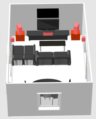 Fronts auf Subwoofer