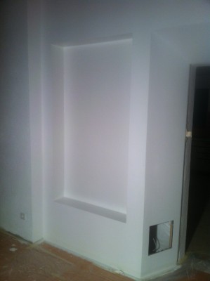 Schrank fertig gemalt