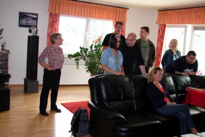 Im Wohnzimmer, mit Tine.JPG