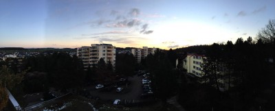 Blick von meinem Balkon