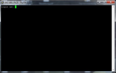 PuTTy login