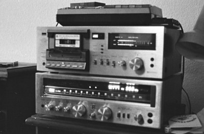 Sansui Reciever und Kassettendeck (1982)